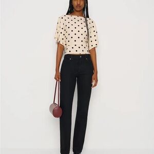 NWT Reformation Avery Knit Top